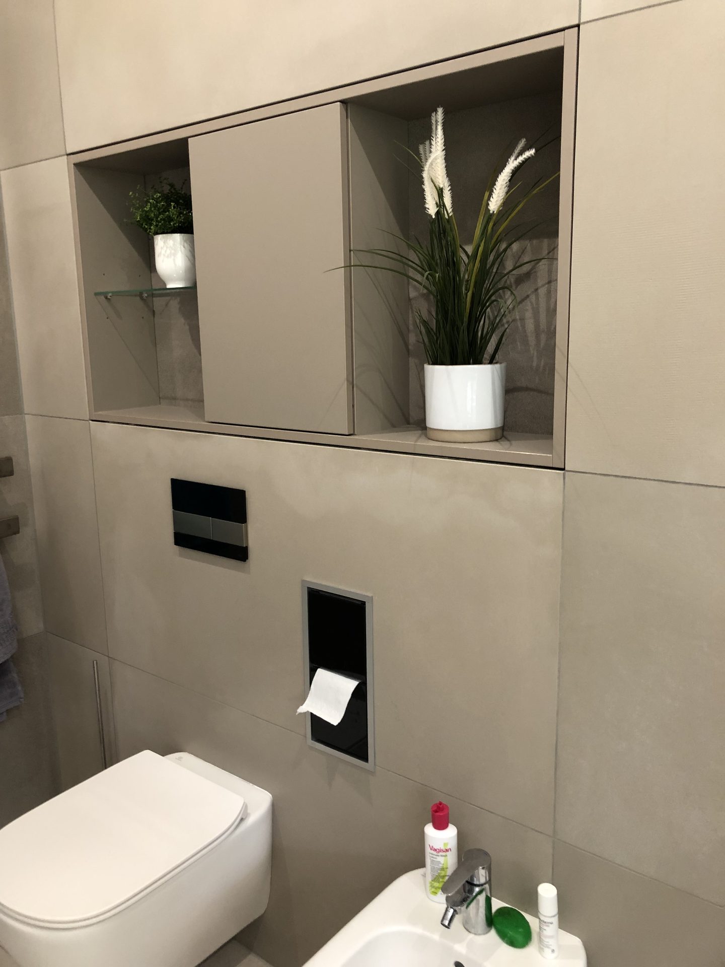 Vannasistaba privātmājā — detaļa